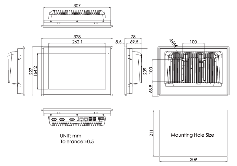 ARCHMI-S-812WCPR/H
